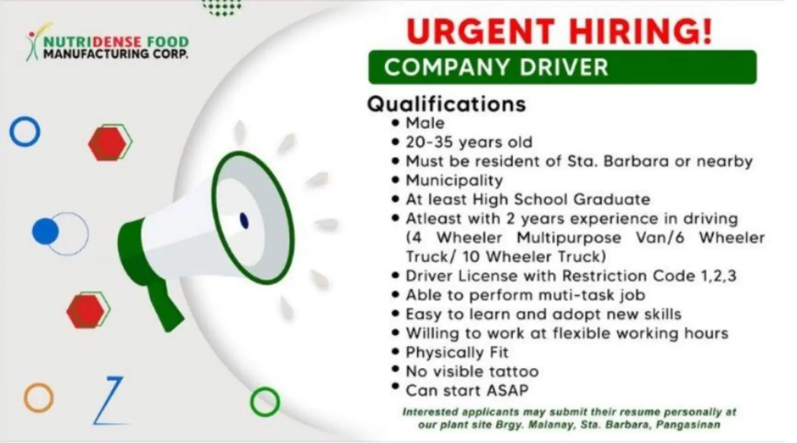 hiringcompanydriver